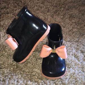 Mini Melissa sugar rainboots